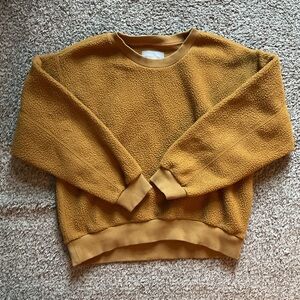 Everlane ReNew Fleece Raglan Pullover Sweatshirt